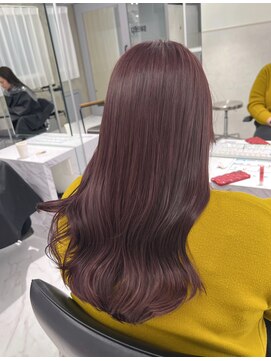 スウィープ(sweep) ダブルカラー/ピンクブラウン