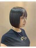 切りっぱなしボブ/ぷつっとボブ/タッセルボブ