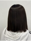 大人ナチュラルストレートボブ