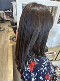 透明感ストレートロング