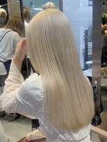 サンクマーケット 渋谷(cinq MARKET) 渋谷ミルクティーベージュハイトーンカラーヘーゼルベージュ韓国