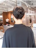 (natsu style) 参列　タイト　ヘアアレンジ