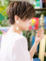 カバーヘア ブリス 北浦和(COVER HAIR bliss)&nbsp;前下がりショート外国人風マッシュパーマh4北浦和20代30代40代