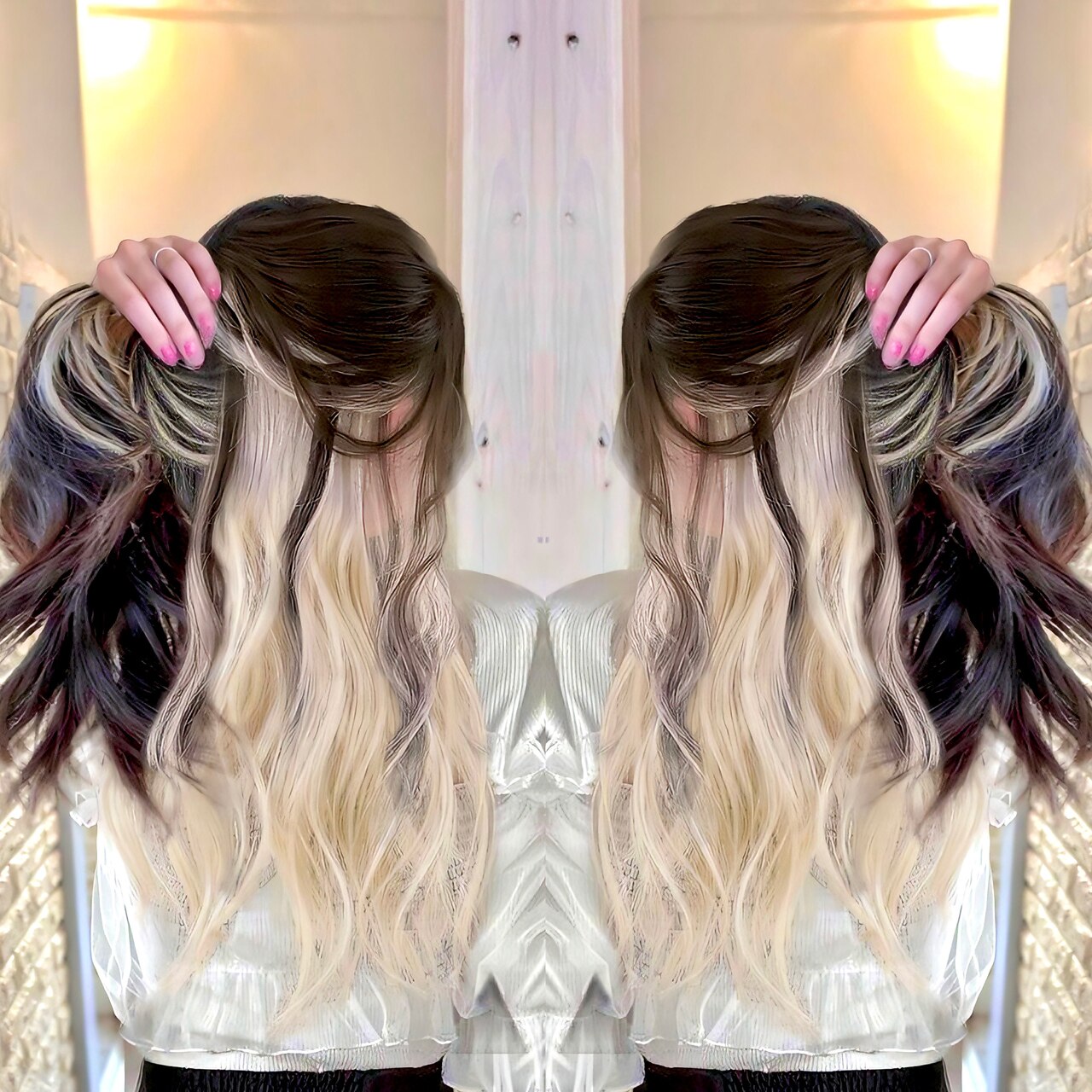 エクステ】 黒金ボリュームUPエクステ 【シェルティフィエル