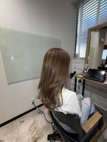 ログスラッシュ(LOG/)&nbsp;シアーベージュハイライト♪