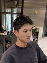 フランクスバーバーザスタンド(Frank’s barber the stand)&nbsp;スペインカール×スパイキーショート×フェザーパーマ飯田橋F