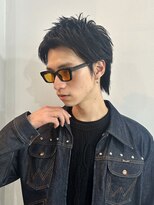 クロト(Clotho)&nbsp;スパイキーショート/ツイストスパイラル波巻きメンズウルフ