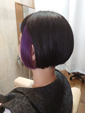 レーノ(leno) インナーカラー バイオレット【広島五日市レーノ 左田野徹】