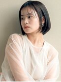 ワンホンレイヤー/ミルクティーブロンド/ダークブルー/がもよん