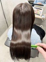 リノア 西梅田 福島(Linoa)&nbsp;髪質改善と縮毛矯正の併用で叶う大人の美髪ストレート