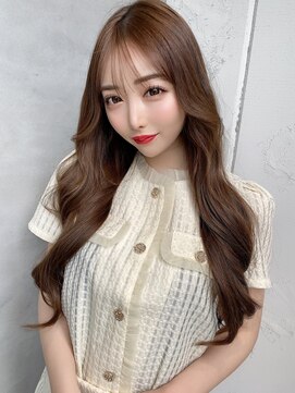 美髪ゆる巻きスタイルあんふ