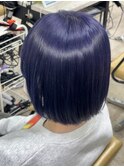 ラベンダーダブルカラーブリーチ学割U24イメチェン所沢