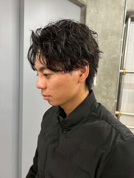 パドバイレイム(pado by LAME)の写真/【江坂駅/メンズ】10代~50代に大人気!骨格を活かす再現性抜群のメンズパーマで、自分史上最高の姿に。