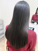 セイドット リー(Say. Ree)&nbsp;say.ロングレイヤー地毛風ストレートアッシュオリーブラベンダー