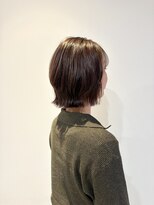 ペスカケイクリエイティブ(PESCA K-CREATIVE)&nbsp;透け感ショコラのくびれミニボブ