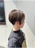 ショート×明るめベージュ