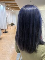アズールサン 草加西口店(azule-sun)&nbsp;アンブレラカラー,デザインカラー,ネイビーパープル【草加】