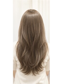 ヘア サロン ペチカ(hair salon petica)の写真/透明感カラーで叶えるミルクティーベージュ☆柔らかい質感、さらさらヘアで理想の自分へ♪(39文字)