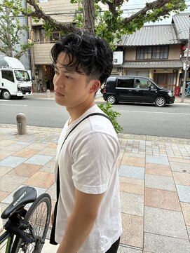 ジェスター(JESTER) 白Tとパーマそれだけでいい