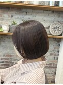 ツヤ感ショートボブ