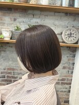 ゴーシェン 津田沼本店(Goshen)&nbsp;ツヤ感ショートボブ