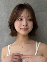 ロット 横浜(lot) 韓国ボブ×グレージュ×ハッシュカット横浜駅