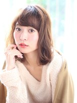 ノラ ヘアーサロン(NORA HAIR SALON) NORA【ERI】小顔似合わせ前髪ナチュラルデジパーカールミディ
