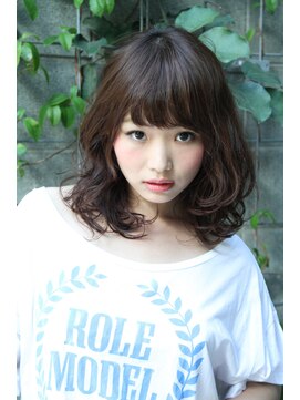 デザイナーズヘアー ラグジス(Designers hair LUXIS) ~【LUXIS】~バルーン波ウェーブセミディ♪