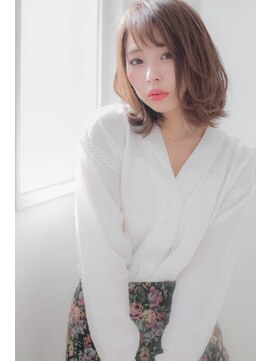 エルフォ(elfo) 【elfo】前髪ありのボブならオススメパーマはゆるカール