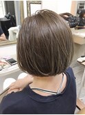 【CINQ大柳　ナチュラルショートボブ