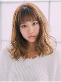 ガーリーフェミニンミディアム/20代/30代/40代/50代/岡山/表町