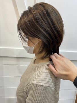 TJ天気予報 ルルル 脱白髪染め&レイヤースタイル