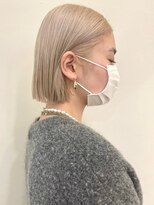 マジコ 下北沢本店(Magico) 【magico】ハイトーン×ショートボブ ホワイトブリーチ