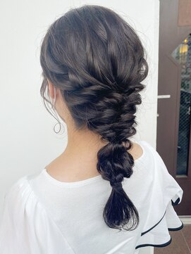 サロンドミルク 溝の口店(salon de MiLK) あみおろしヘアセット