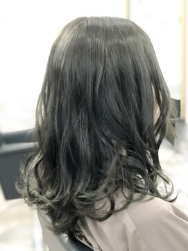 イデアル 夙川店(IDEAL) オリーブ×バレイヤージュ