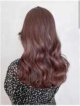 アース 品川店(HAIR&MAKE EARTH) ピンクベージュ_プリカール大人ガーリーチョコレート_