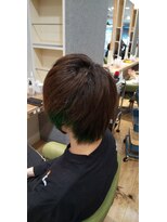 ブロッサム 東中野店 爽やかメンズ☆ビジネスショートマッシュ黒髪透明感カラー