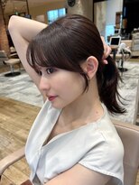 アフロート ルヴア(AFLOAT RUVUA)&nbsp;＊20代30代40代◎結んでも可愛い小顔顔まわりレイヤーカット