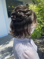 テクライズ 豊橋店(TECHRISE)&nbsp;☆結婚ヘア、ヘアセット、ハーフアップ、ふんわりヘア☆