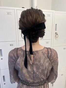 ボタン ハカタ(VOTAN hakata) 【ろみおStyle】結婚式お呼ばれヘア☆