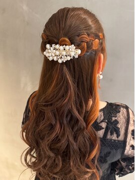 サロンドワン(SALON DE 1) #ハーフアップ