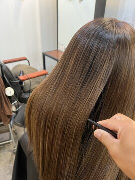 メリーカワサキ(merry kawasaki) 髪質改善縮毛矯正+カットカラー