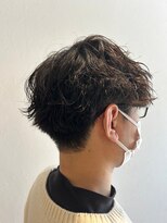 エヌアンドエー 春日部東口店(hair shop N&A) メンズパーマ#2 スーツビジネス/黒髪ニュアンスパーマ/清潔感/