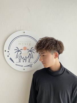 ミューシグ(mysig) 無造作パーマ