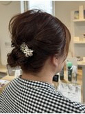 大人ヘアセット
