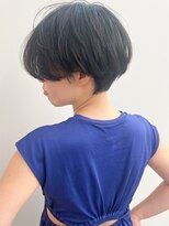 ラウンジ モリオ イケブクロ(Lounge MORIO Ikebukuro)&nbsp;【morio池袋】大人可愛い黒髪前下がりショート♪