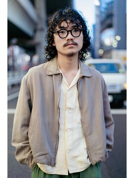 ボンド 三軒茶屋(Bond) メンズロング×ウルフパーマ◎三軒茶屋 RYUKI メンズカット