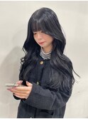 韓国ヘア/ブルーブラック/ヨシンモリ　吉祥寺桜