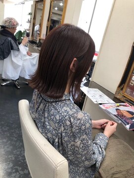 アイズ 渋沢(AIZU) 外ハネミディアム