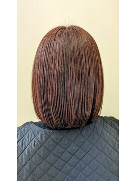 ヴァンカウンシル 半田店 シークレットハイライト&切りっぱなしボブ